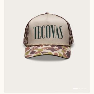 Tecovas camo trucker hat